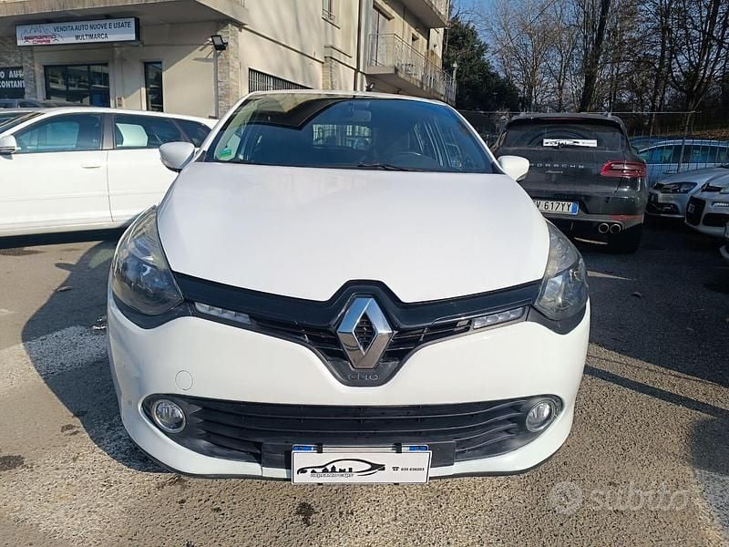 Usata Renault Clio IV 75 CV (55 kW) 2014 Bianco Berlina