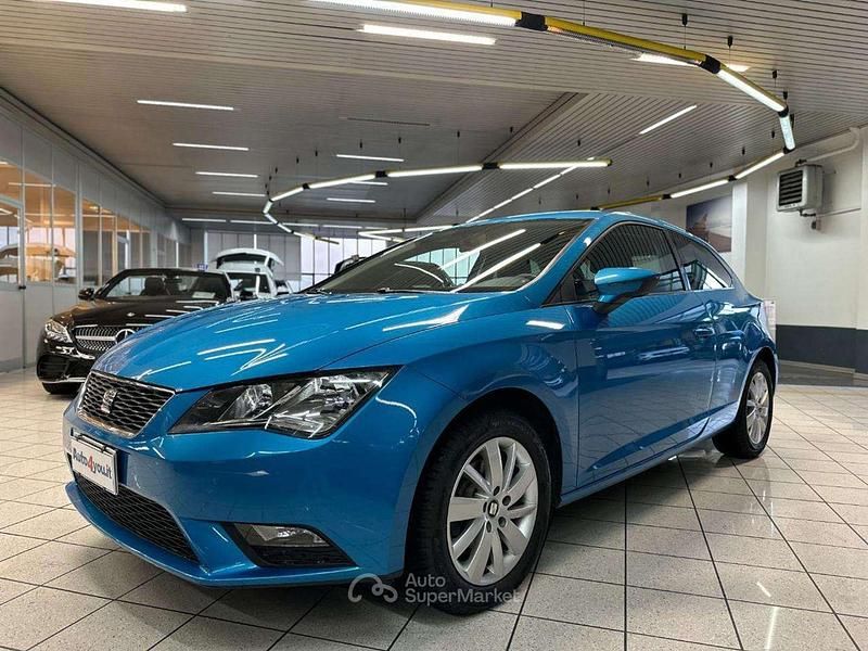Occasion Seat Leon Reference 90 ch (66 kW) 2014 Bleue Coupé