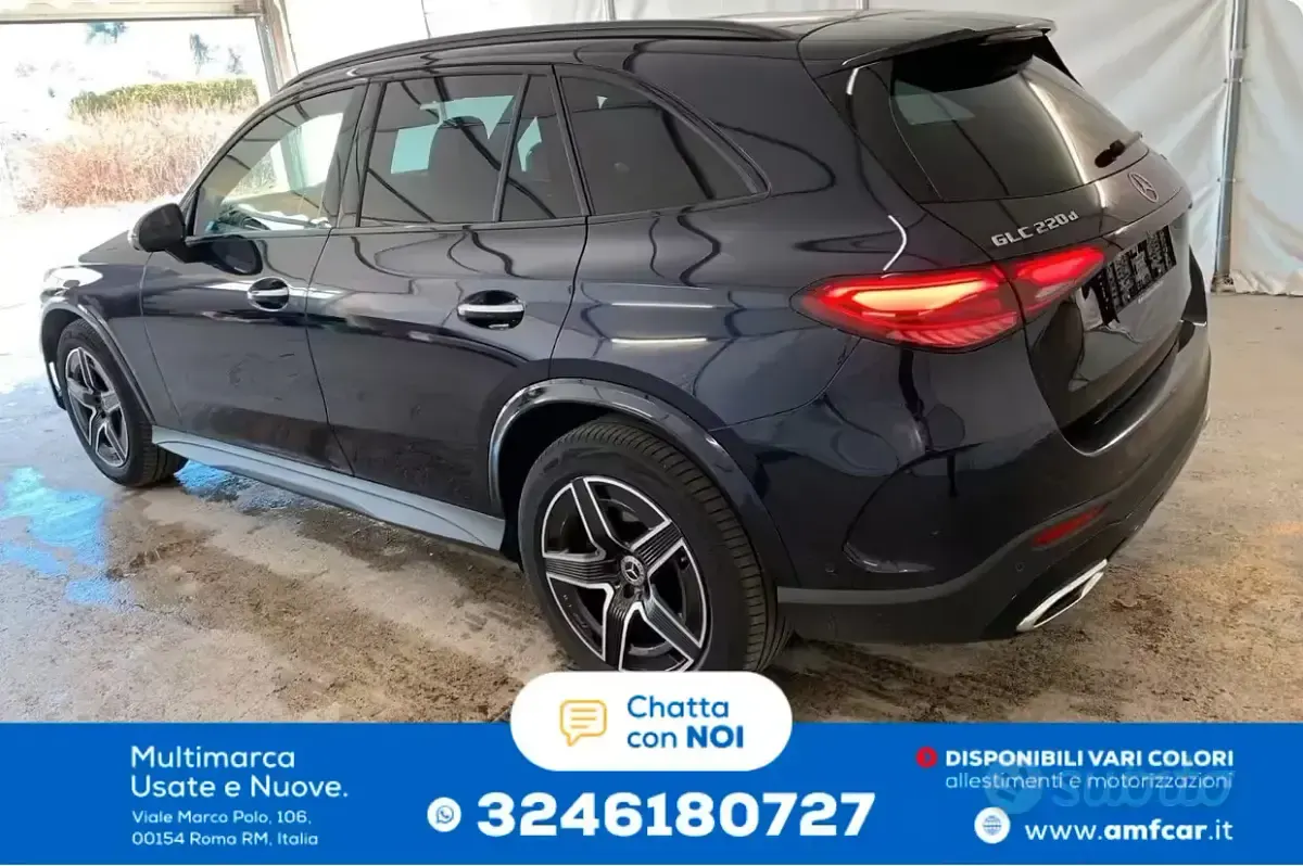 Usata Mercedes GLC220 AMG line 194 CV (142 kW) 2023 Blu SUV