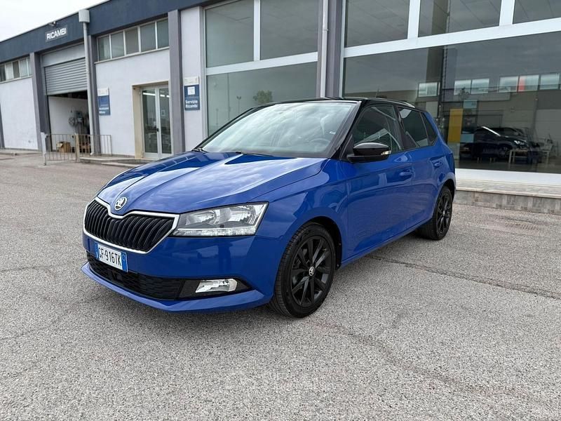 Usata Skoda Fabia 60 CV (44 kW) 2021 Blu Berlina