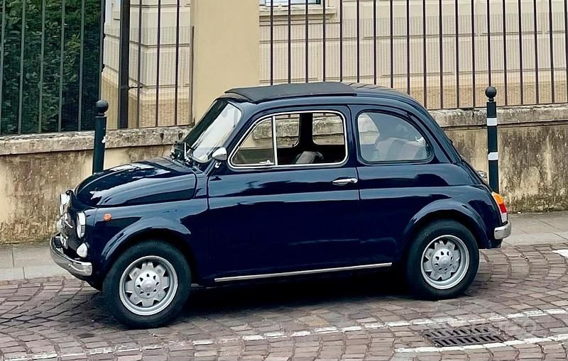 Usata Fiat 500 1970 Blu Berlina