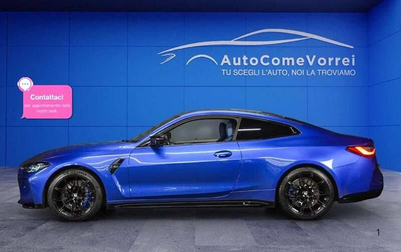 Blu/azzurro Usata 2024 BMW M4 Competition Edition Coupé | 86.000 € (Buon prezzo) - Immagine 1/4