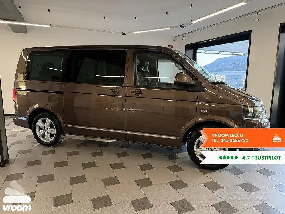 Usata VW Multivan 180 CV (132 kW) 2011 Marrone Monovolume