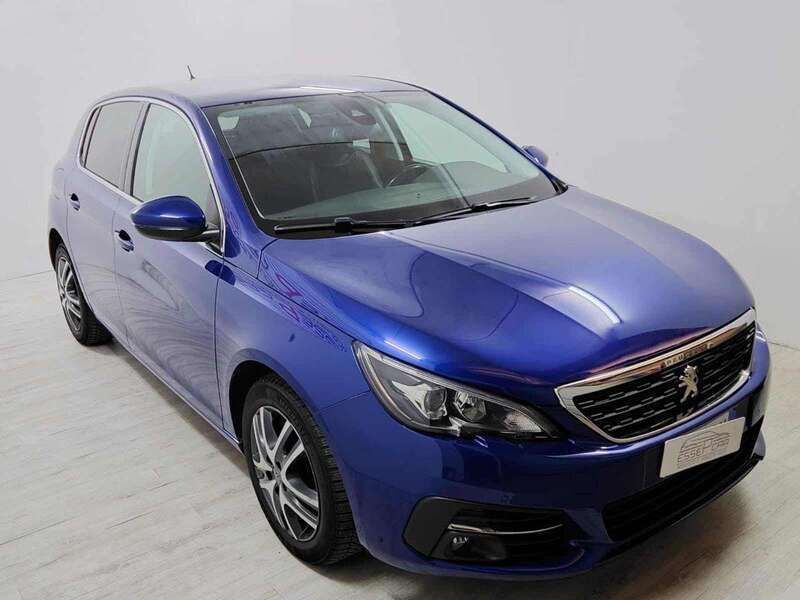 Usata Peugeot 308 Allure 120 CV (88 kW) 2017 Blu Berlina