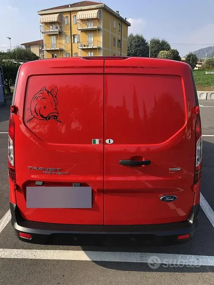 Usata Ford Transit Connect 101 CV (74 kW) 2019 Rosso Monovolume