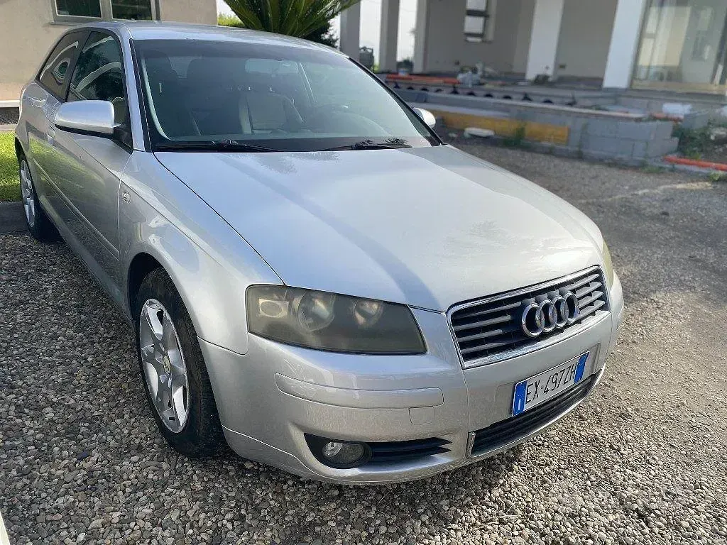 Usata Audi A3 Ambiente 105 CV (77 kW) 2008 Grigio Utilitaria