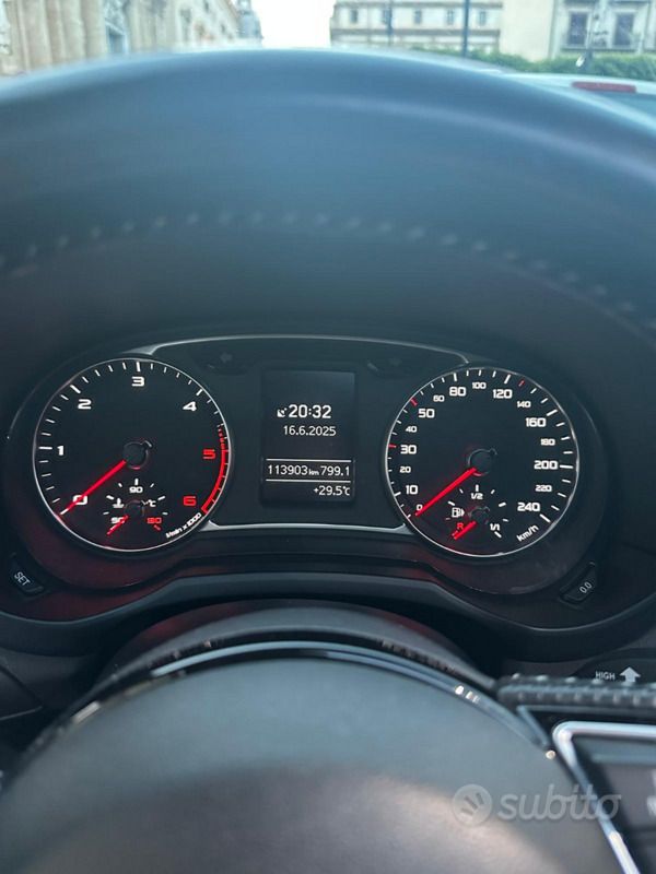 Usata Audi A1 90 CV (66 kW) 2018 Bianco Utilitaria