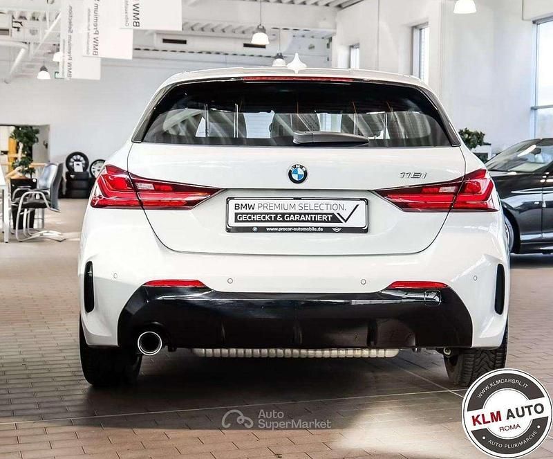 Usata BMW 118 M Sport 140 CV (102 kW) 2021 Bianco Utilitaria
