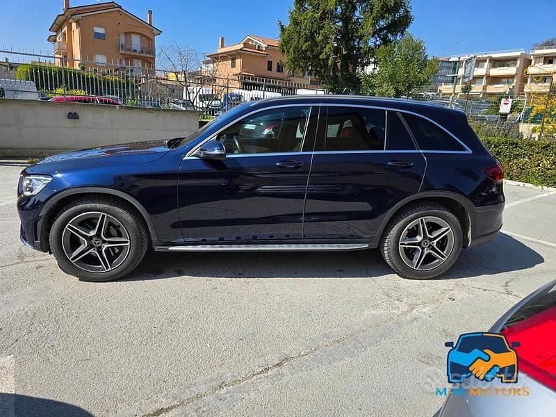 Usata Mercedes GLC220 194 CV (142 kW) 2020 Blu SUV