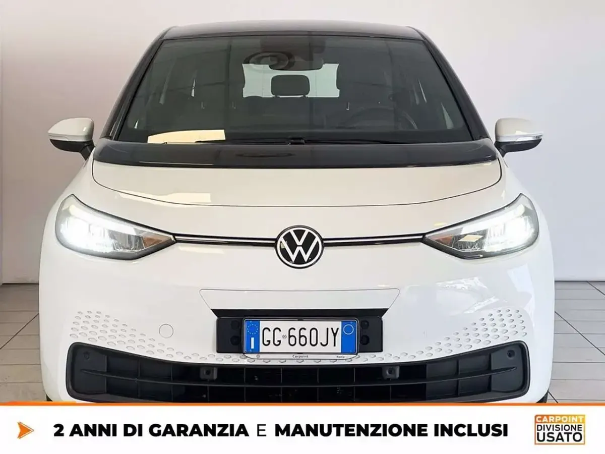 Usata VW ID.3 69 kW (95 CV) 2021 Bianco Utilitaria