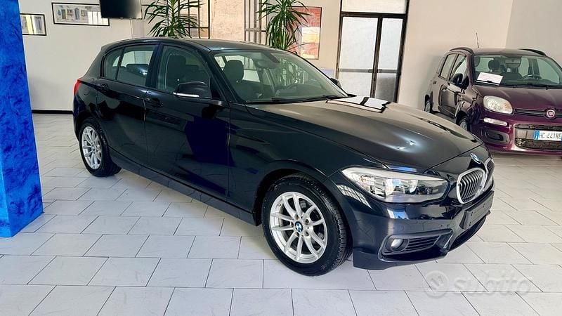 Usata BMW 116 Advantage 108 CV (79 kW) 2016 Nero Utilitaria