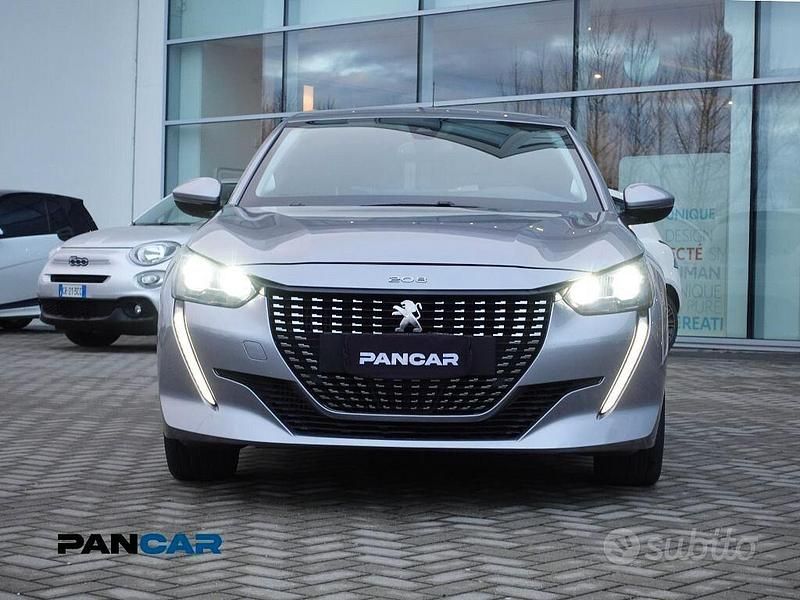 Usata Peugeot 208 Allure 101 CV (74 kW) 2021 Grigio Utilitaria