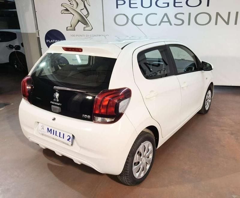 Usata Peugeot 108 Active 69 CV (50 kW) 2018 Bianco Utilitaria