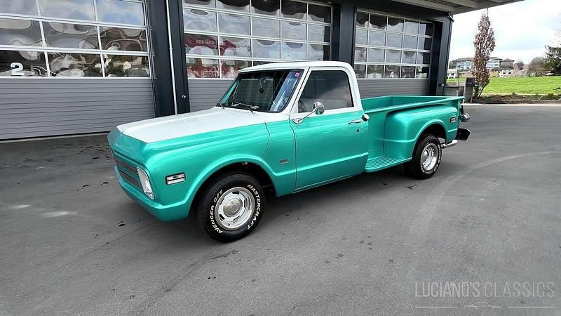 Usata Chevrolet C10 400 CV (294 kW) 1968 Verde Pick-up