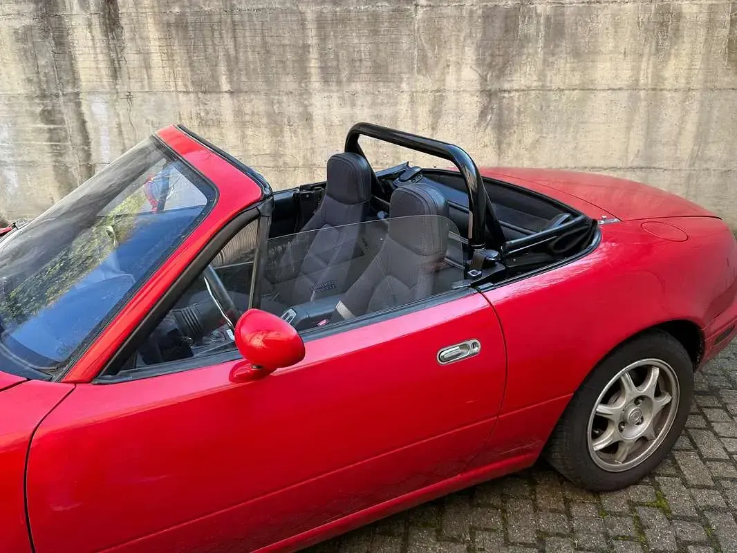 Usata Mazda MX5 116 CV (85 kW) 1993 Rosso Cabrio