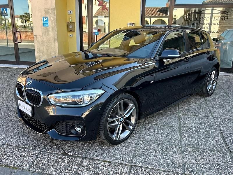 Usata BMW 114 M Sport 95 CV (69 kW) 2017 Nero Utilitaria