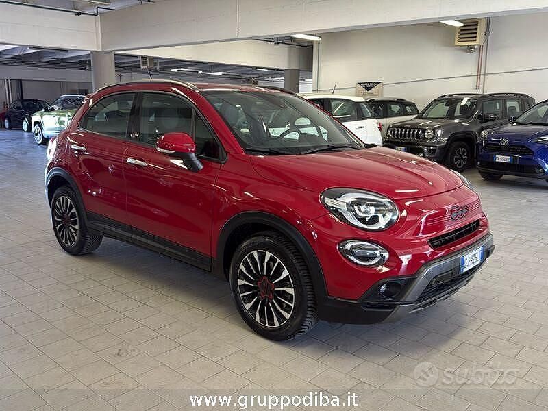 Usata Fiat 500X Red 131 CV (96 kW) 2022 Rosso SUV