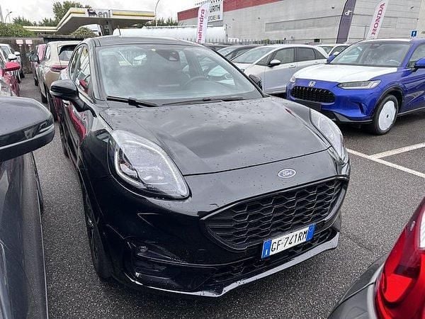 Usata Ford Puma ST-Line 124 CV (91 kW) 2021 Nero Utilitaria