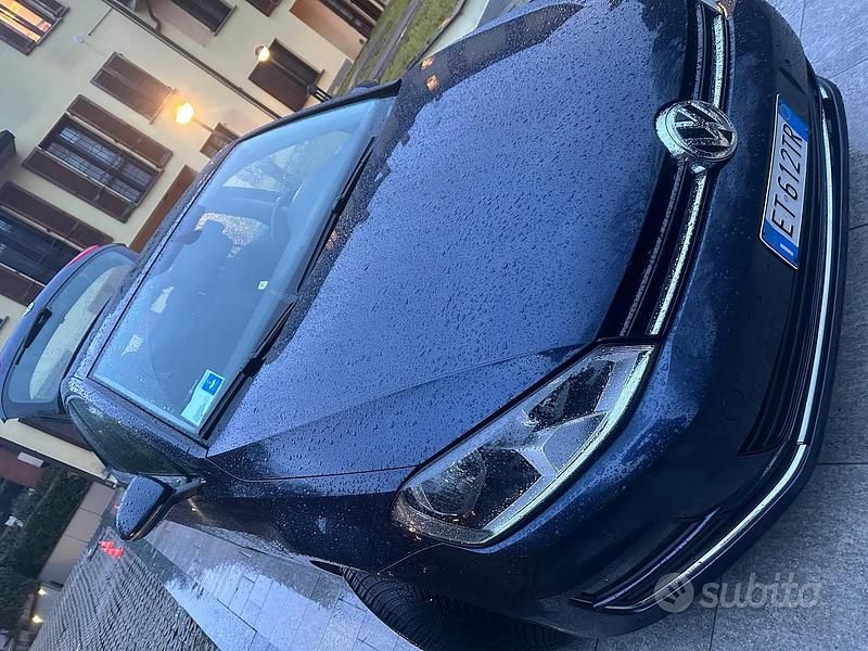Usata VW Golf VII 105 CV (77 kW) 2013 Blu Berlina