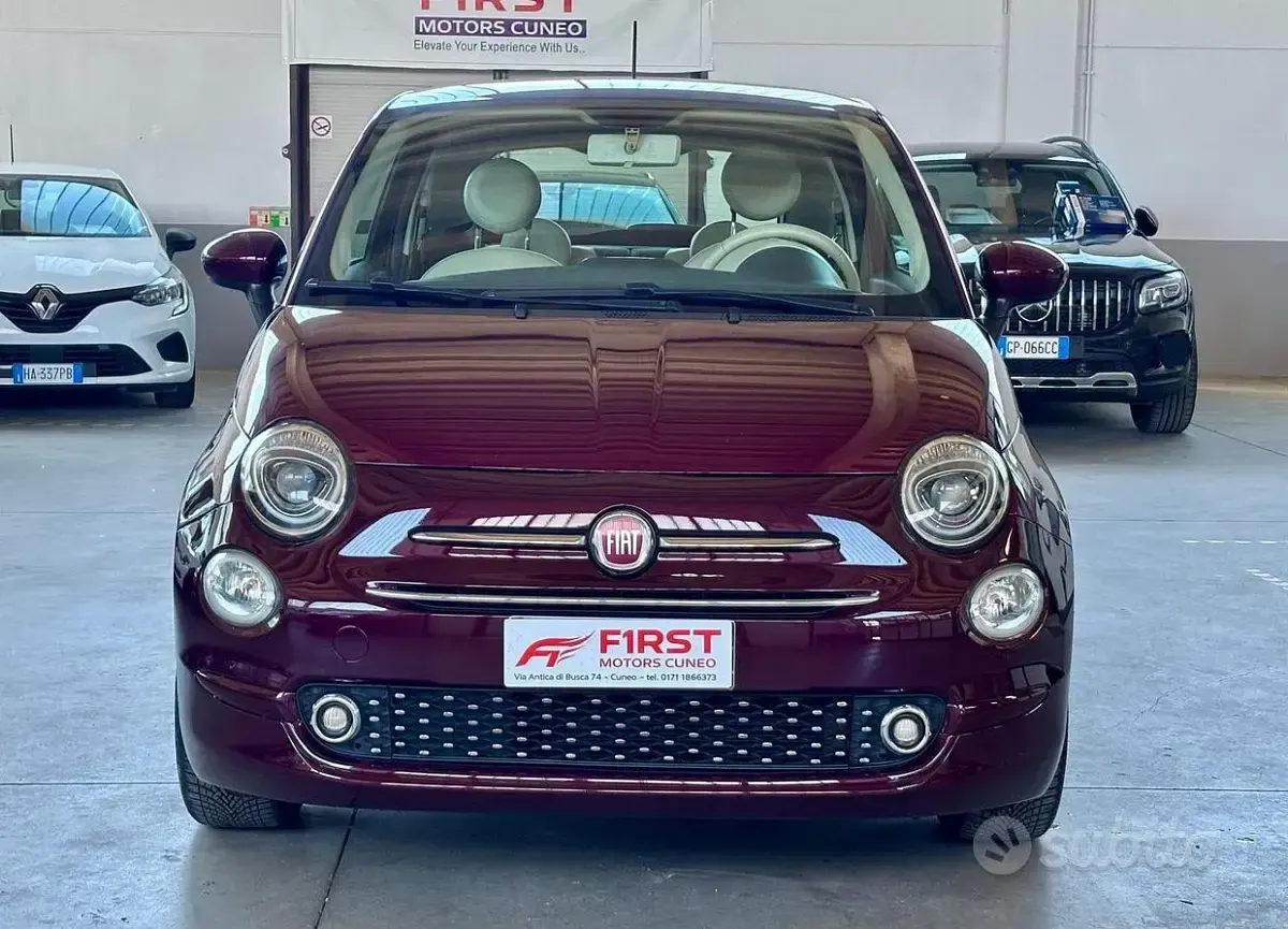 Usata Fiat 500 Riva 69 CV (50 kW) 2017 Viola Utilitaria