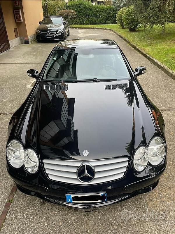Nero Usata 2003 Mercedes SL55 AMG AMG Cabrio | 59.000 € (Buon prezzo) - Immagine 1/4