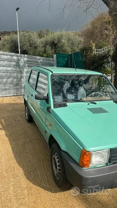 Usata Fiat Panda Young 39 CV (28 kW) 2000 Verde Utilitaria