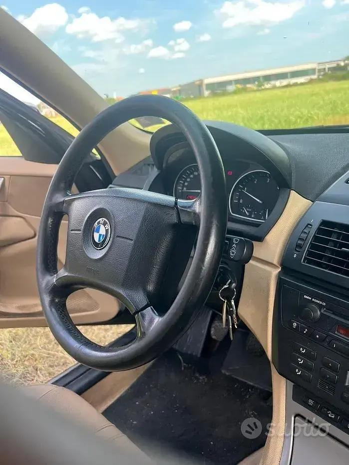 Usata BMW X3 150 CV (110 kW) 2004 Nero SUV