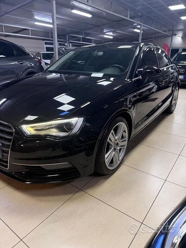 Usata Audi A3 Sport 110 CV (80 kW) 2016 Nero Berlina