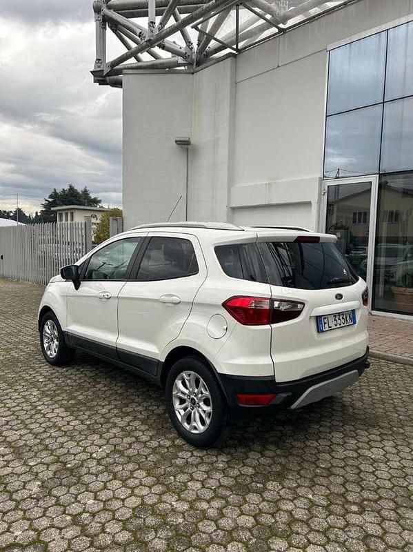 Usata Ford Ecosport Titanium 95 CV (69 kW) 2017 Bianco SUV