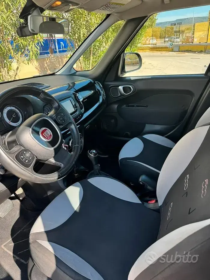 Usata Fiat 500L 85 CV (62 kW) 2014 Nero Monovolume