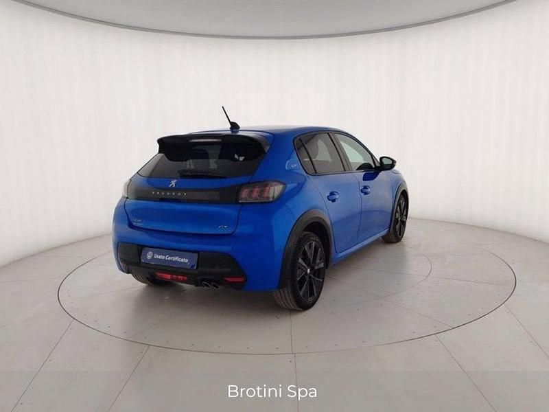 Usata Peugeot 208 GT 131 CV (96 kW) 2023 Blu metallizzato Utilitaria