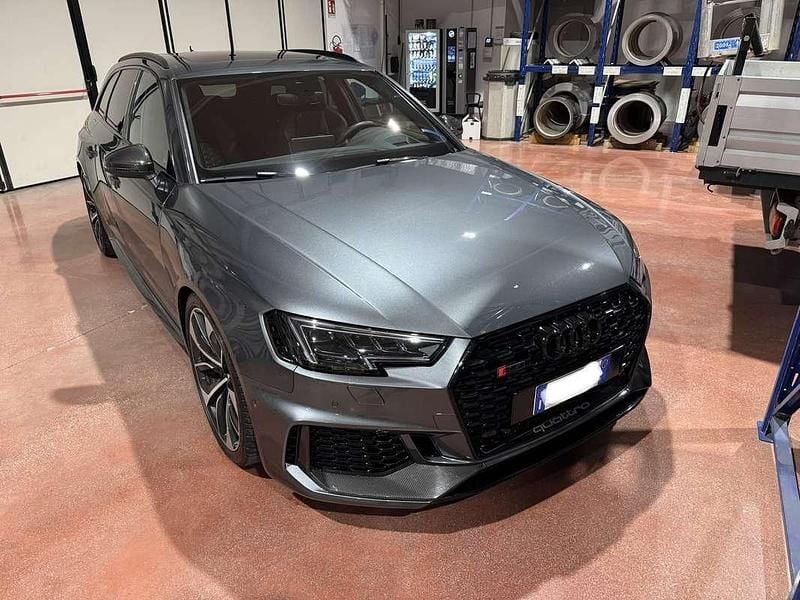 Usata Audi RS4 Ambiente 450 CV (330 kW) 2019 Grigio Station wagon