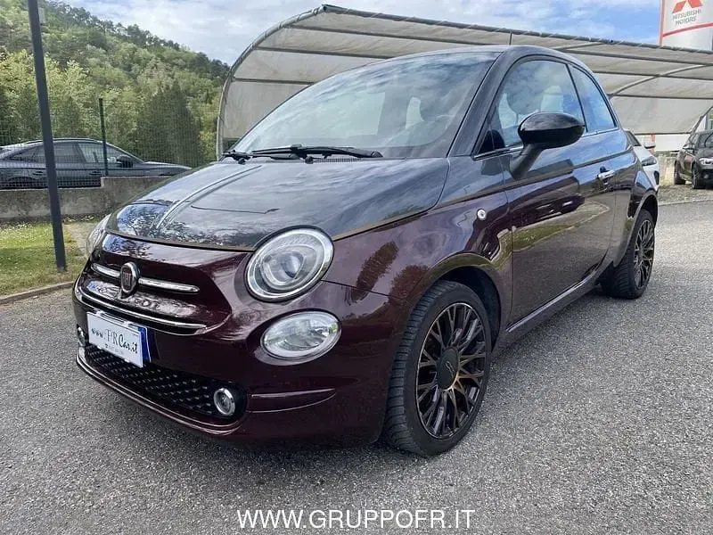 Usata Fiat 500 Collezione 69 CV (50 kW) 2019 Rosso Utilitaria