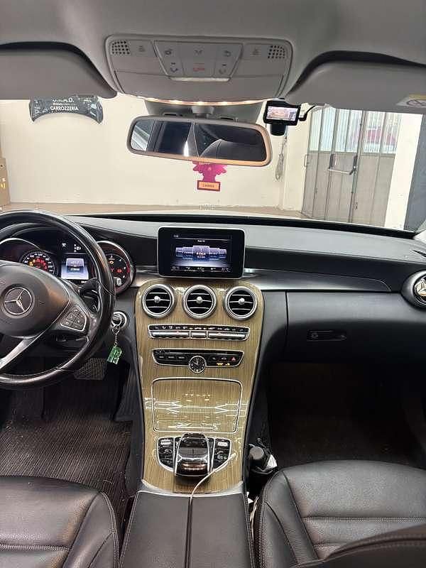 Usata Mercedes C220 Exclusive 170 CV (125 kW) 2015 Grigio Station wagon