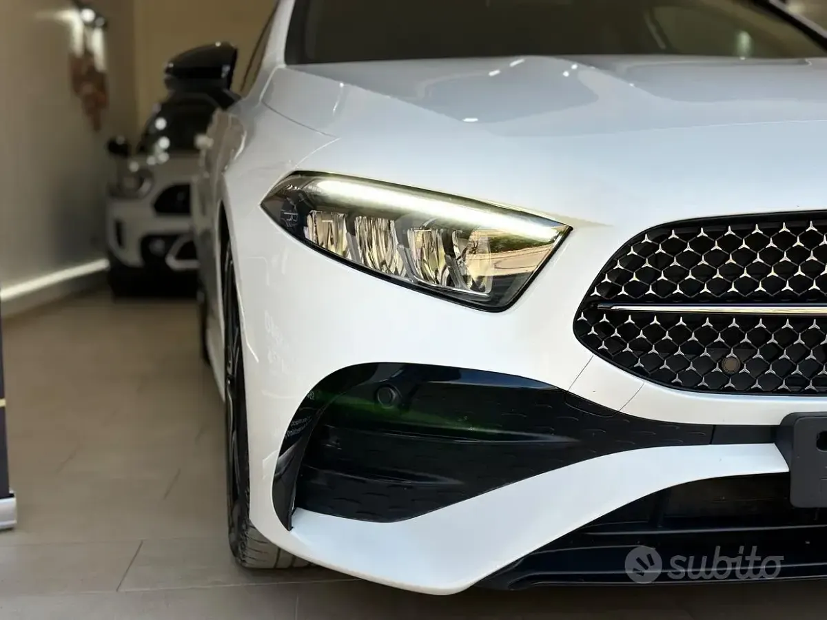 Usata Mercedes A200 AMG Line Premium Plus 150 CV (110 kW) 2023 Bianco Berlina