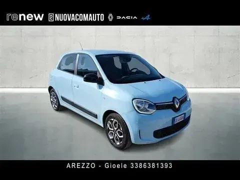 Usata Renault Twingo SE 65 CV (47 kW) 2022 Blu chiaro Utilitaria