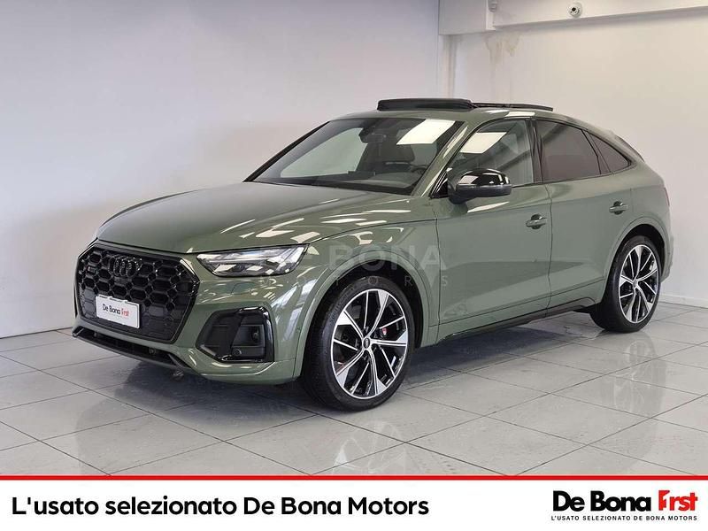 Usata Audi SQ5 Sportback 341 CV (250 kW) 2023 Verde district metallizzato SUV
