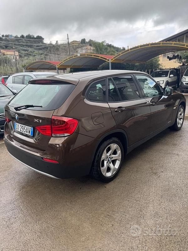 Usata BMW X1 Efficient Dynamics 142 CV (104 kW) 2010 Marrone SUV
