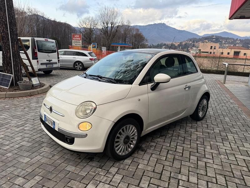 Usata Fiat 500 75 CV (55 kW) 2008 Bianco Berlina