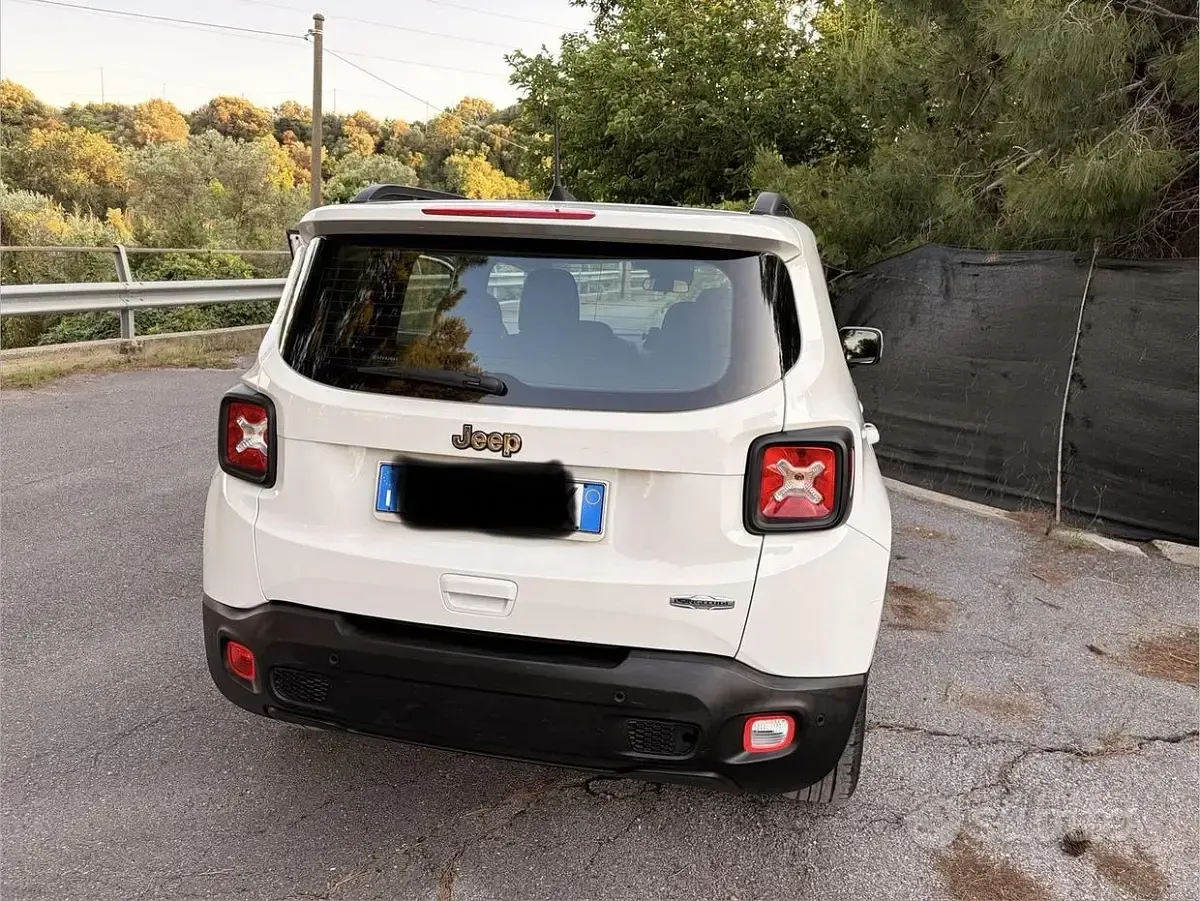 Usata Jeep Renegade Longitude 120 CV (88 kW) 2019 Bianco SUV
