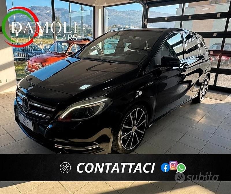 Usata Mercedes B200 Premium 136 CV (100 kW) 2014 Nero Monovolume