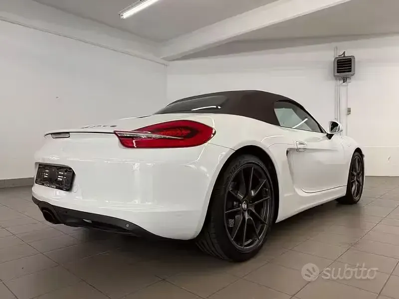 Usata Porsche Boxster 265 CV (194 kW) 2013 Bianco Cabrio