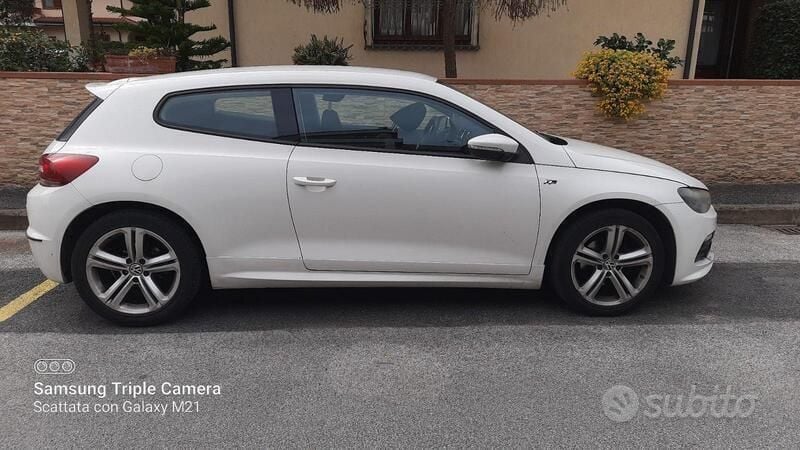 Usata VW Scirocco 140 CV (102 kW) 2013 Bianco Coupé
