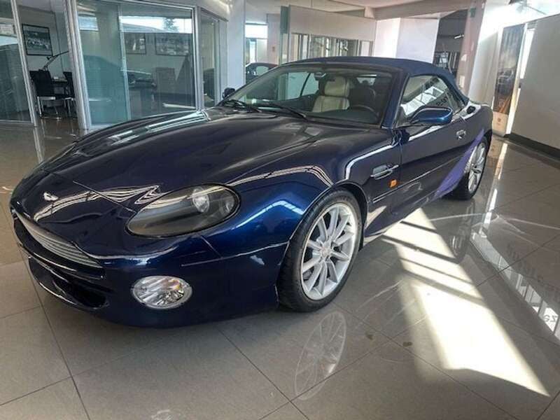 Usata Aston Martin DB7 420 CV (308 kW) 2004 Blu/azzurro Cabrio