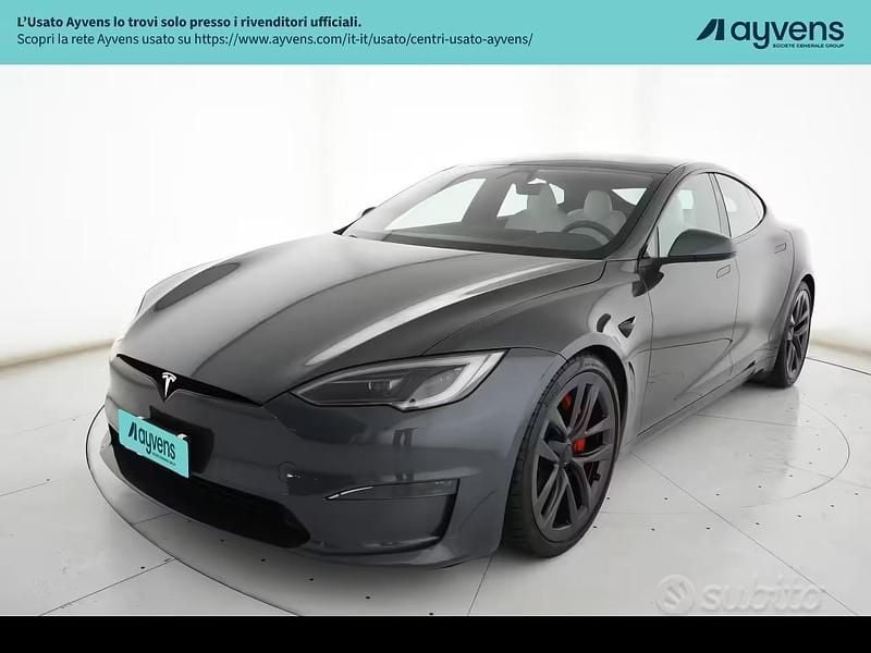 Usata Tesla Model S Plaid 759 kW (1033 CV) 2023 Grigio Utilitaria
