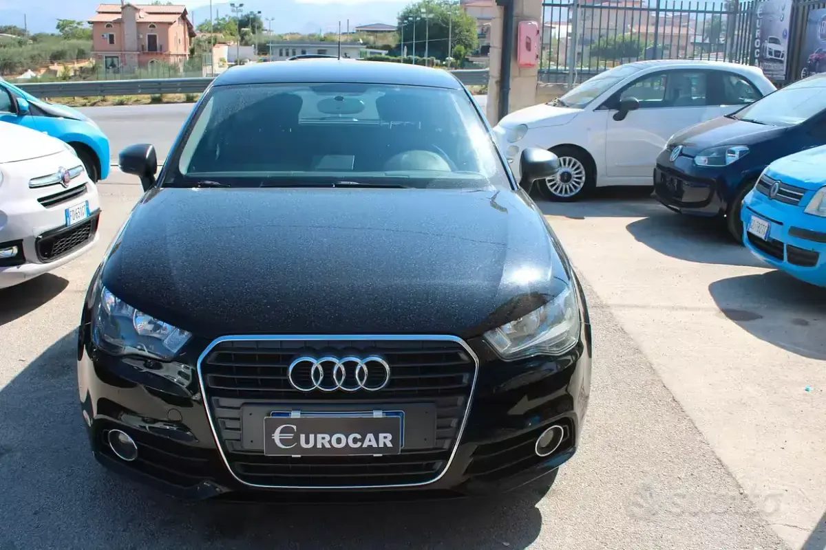 Usata Audi A1 Ambition 105 CV (77 kW) 2013 Nero Utilitaria