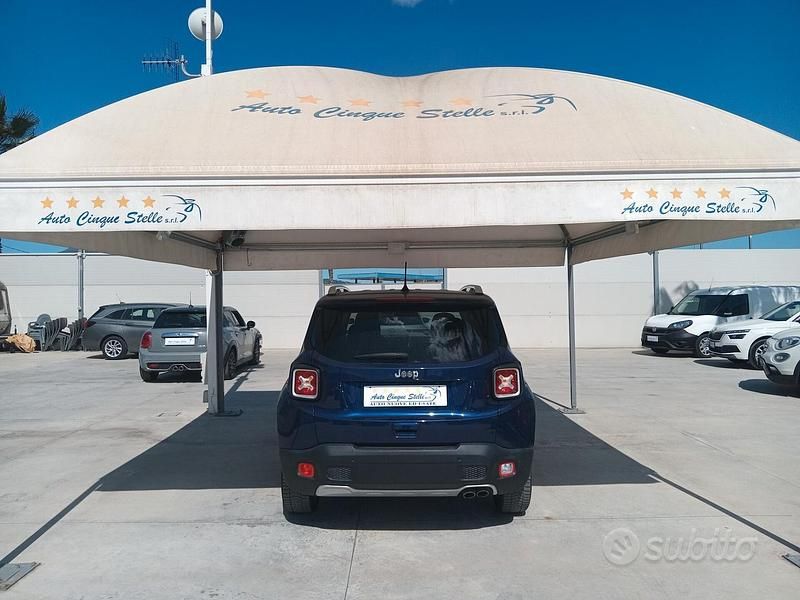 Usata Jeep Renegade Limited 120 CV (88 kW) 2018 Blu SUV