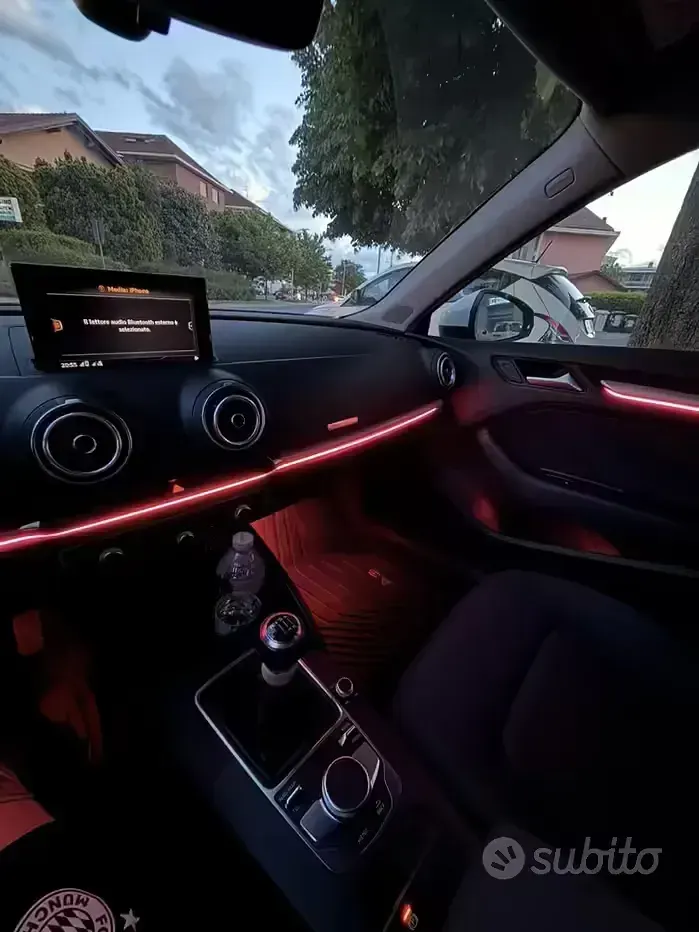 Usata Audi A3 116 CV (85 kW) 2019 Bianco Berlina