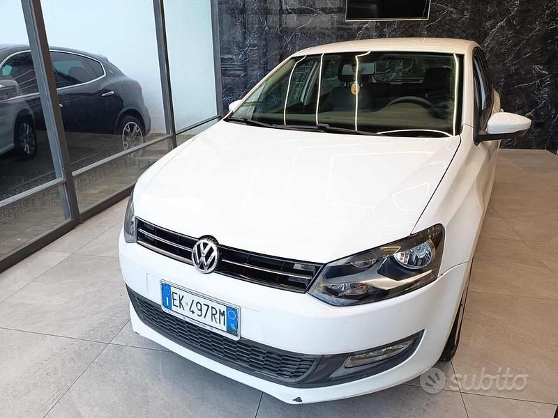 Usata VW Polo Trendline 60 CV (44 kW) 2011 Bianco Berlina