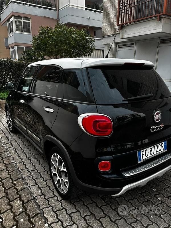 Usata Fiat 500L Trekking 105 CV (77 kW) 2016 Nero Monovolume